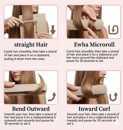 'Wirelss' Hair Straightener (Portable Hair Device)