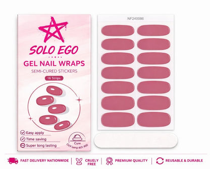 Gel Nail Wraps (Salon Quality Nails Done At Home)