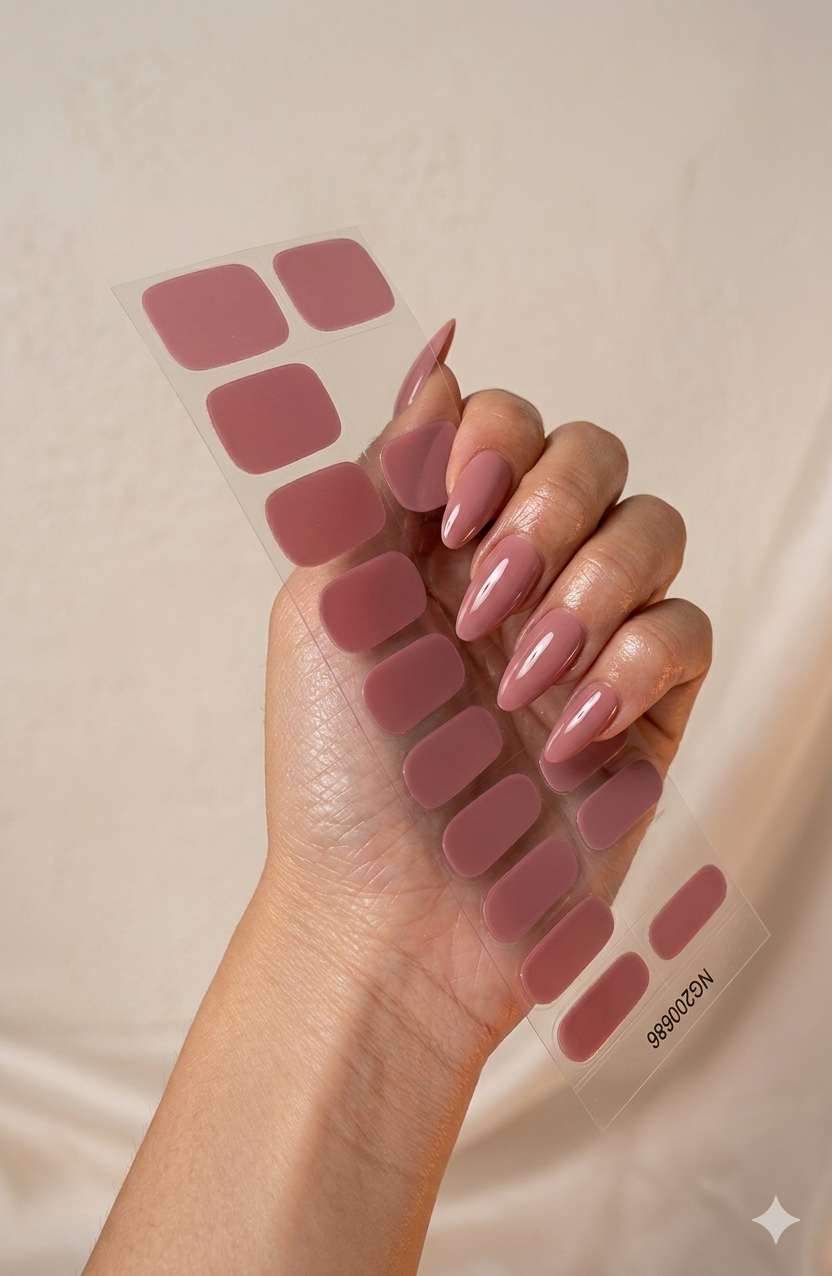Gel Nail Wraps (Salon Quality Nails Done At Home)